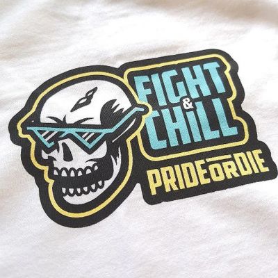 Pride Or Die Fight & Chill Tank Top Weiß