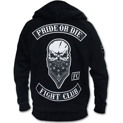 Pride Or Die Fight Club Hoodie Nero