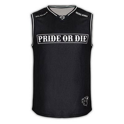 Pride Or Die Fight Club Jersey Negro-Blanco