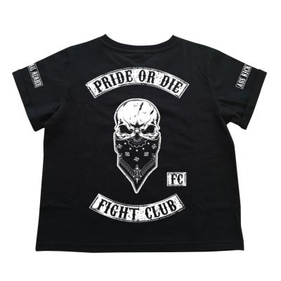 Pride Or Die Fight Club Women T-shirt Negro