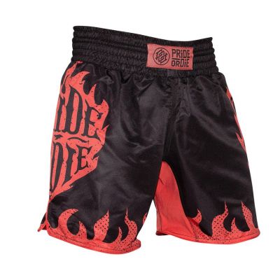 Pride Or Die Fightshort Reckless Flames Noir