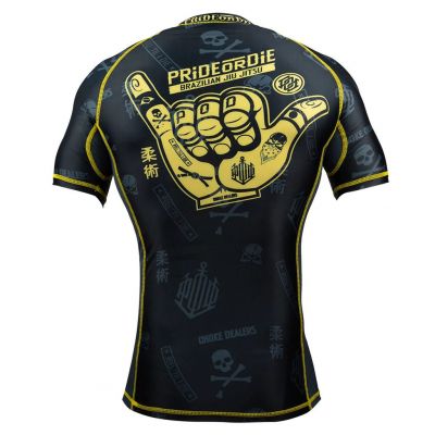 Pride Or Die Hang Loose Black Short Sleeves Negro