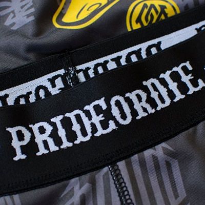 Pride Or Die Hang Loose Compression Pants Szürke-Sárga