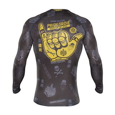 Pride Or Die Hang Loose Rashguard Fekete