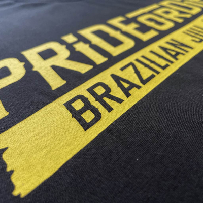 Pride Or Die Hang Loose T-shirt Negro-Amarillo