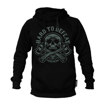 Pride Or Die Hard To Defeat Hoodie Svart