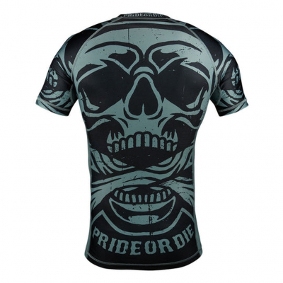 Pride Or Die Hard To Defeat Rashguard Fekete