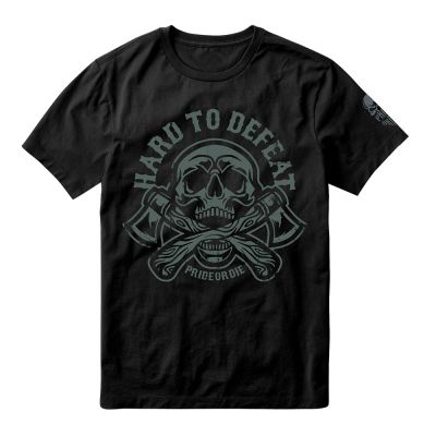 Pride Or Die Hard To Defeat T-shirt Fekete