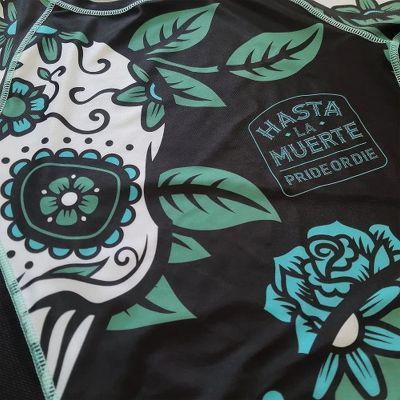 Pride Or Die Hasta La Muerte Rashguard Nero