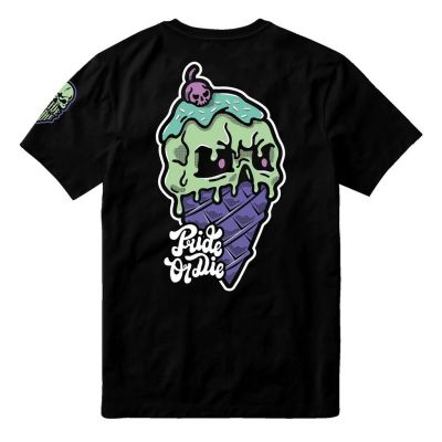 Pride Or Die Ice Cream T-shirt Preto