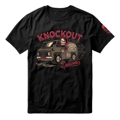 Pride Or Die Knockout Delivery T-Shirt Schwarz