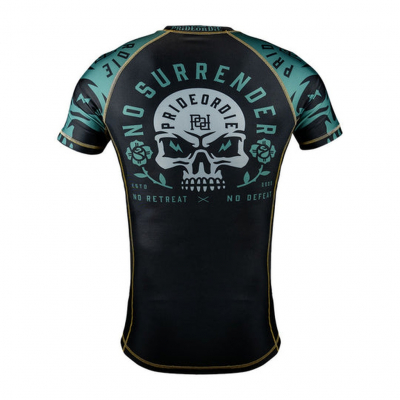 Pride Or Die No Surrender Rashguard Black