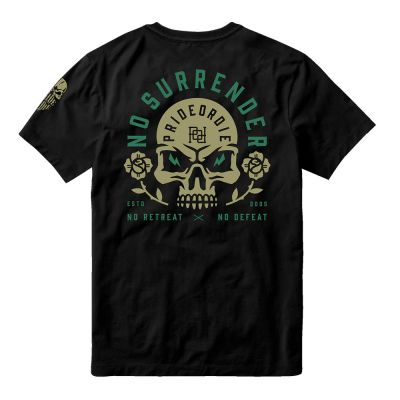 Pride Or Die No Surrender T-shirt Negro