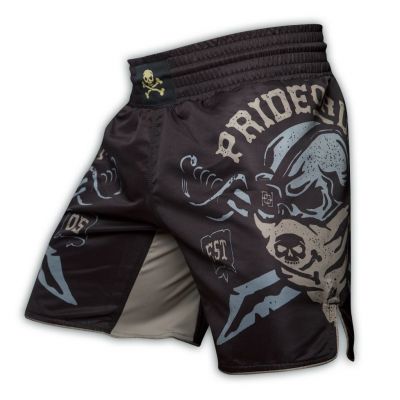 Pride Or Die Pirate Fight Short Schwarz-Braun