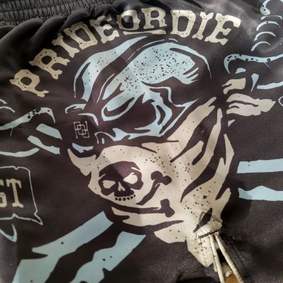 Pride Or Die Pirate Fight Short Svart-Brun