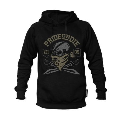 Pride Or Die Pirate Hoodie Schwarz