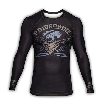 Pride Or Die Pirate Rashguard Fekete