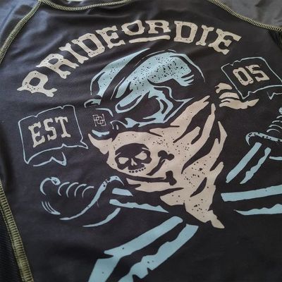 Pride Or Die Pirate Rashguard Noir