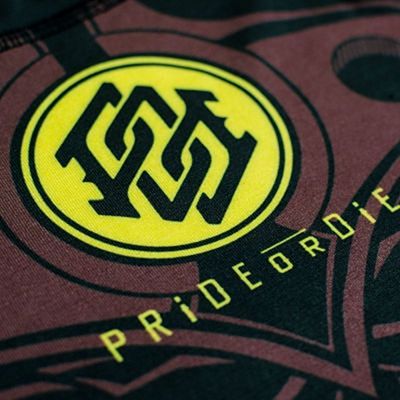 Pride Or Die Rashguard Brotherhood Negro-Marron