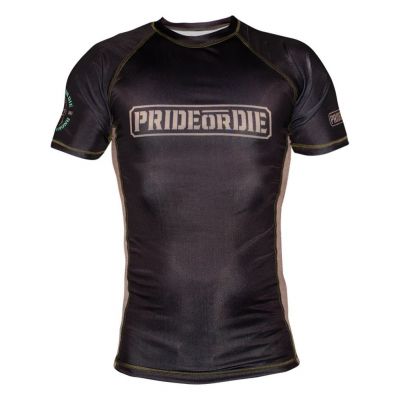 Pride Or Die Rashguard Only The Strong Noir