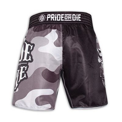 Pride Or Die Reckless Fightshorts Negro-Camo