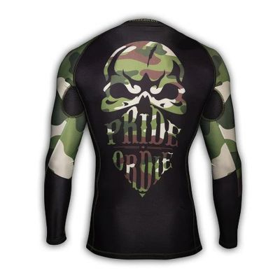 Pride Or Die Reckless Jungle Camo Rashguard Nero-Camo