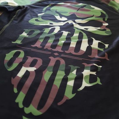 Pride Or Die Reckless Jungle Camo Rashguard Negro-Camo