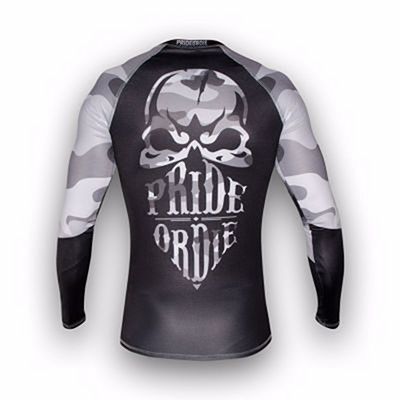 Pride Or Die Reckless Urban Camo Rashguard Preto-Cinza