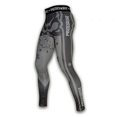 Pride Or Die Ruthless Compression Pants Black-Grey