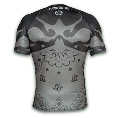 Pride Or Die Ruthless Rashguard Nero-Grigio