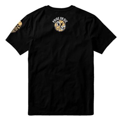 Pride Or Die Stay Angry T-Shirt Negro