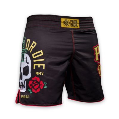 Pride Or Die Stay Sharp Fight Short Schwarz