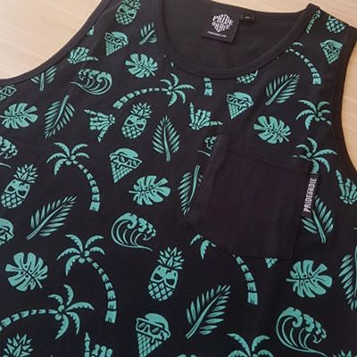 Pride Or Die Summertime Sleeveless Negro-Verde