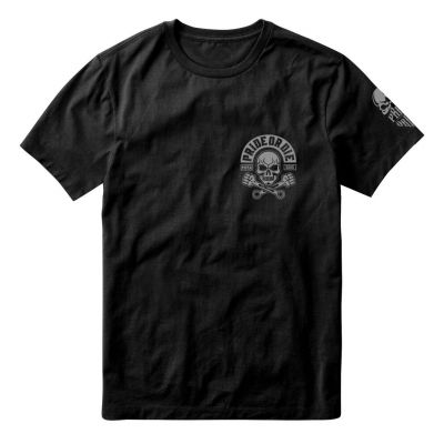 Pride Or Die T-Shirt Busted Knuckles Schwarz