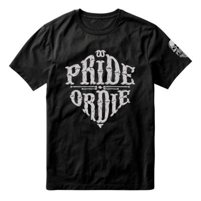 Pride Or Die T-shirt Reckless Bone Preto