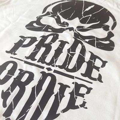 Pride Or Die Tee Reckless Shatered White