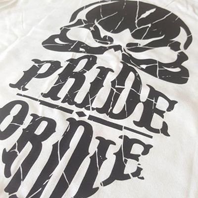 Pride Or Die Tee Reckless Shatered Blanco