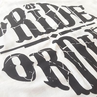 Pride Or Die Tee Reckless Shatered White