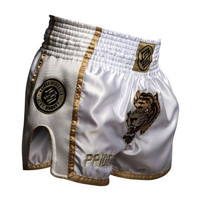 Pride Or Die Unleashed Muay Thai Shorts White