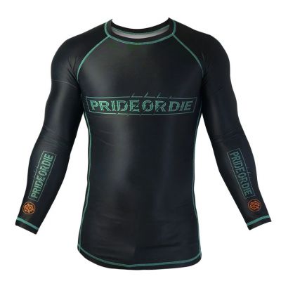 Pride Or Die Unleashed V2 Rashguard Fekete