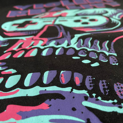 Pride Or Die Violent Reality T-shirt Negro