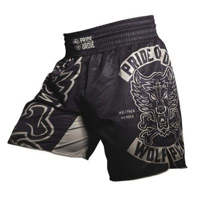 Pride Or Die Wolf Pack Fightshort Nero