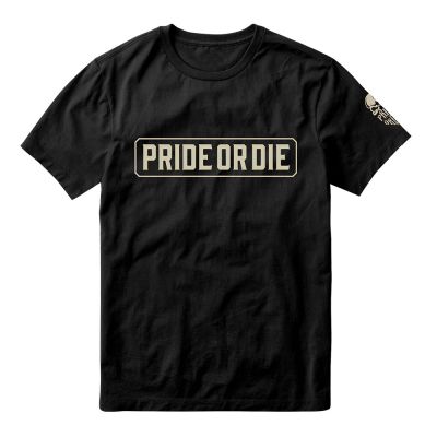 Pride Or Die Wolfpack V.2 T-shirt Schwarz