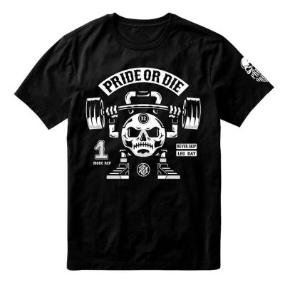 Pride Or Die Workout Or Die V2 Negro