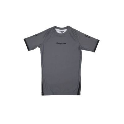 Progress Jiu Jitsu Academy + Rashguard Grey-Black
