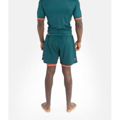 Progress Jiu Jitsu Academy + Hybrid Shorts Zöld-Narancssàrga