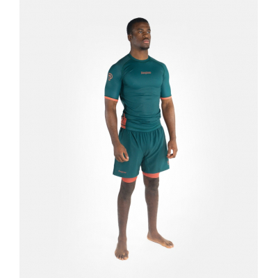 Progress Jiu Jitsu Academy + Hybrid Shorts Zöld-Narancssàrga