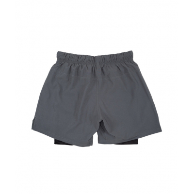 Progress Jiu Jitsu Academy + Hybrid Shorts Cinza-Preto