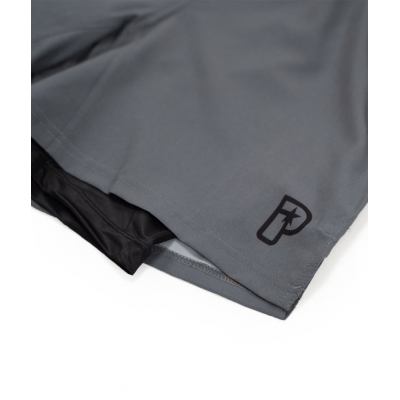 Progress Jiu Jitsu Academy + Hybrid Shorts Cinza-Preto