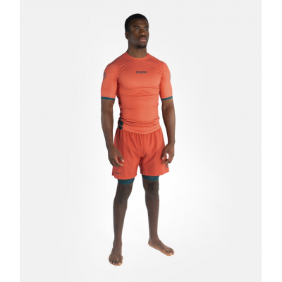 Progress Jiu Jitsu Academy + Hybrid Shorts Narancssàrga-Zöld